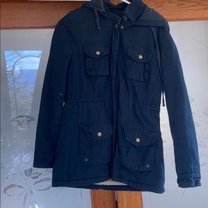 Sherpa lined jacket